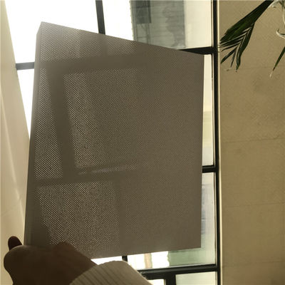 50x150 Alüminyum Metal Tavan Ultra Mikro Perforasyon U Baffle Tavan
