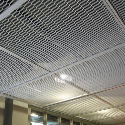 Genişletilmiş Metal Hasır Tavan Paneli 600x1200 Dekoratif Hasır Paneller