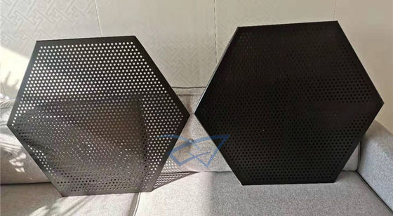 Süspansiyon Alüminyum Metal Tavan Altıgen
