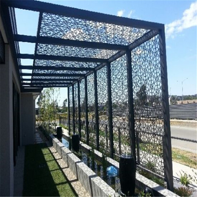 PVDF Lazer Kesim Alüminyum Paneller 5mm Dekoratif Dış Cephe Panelleri