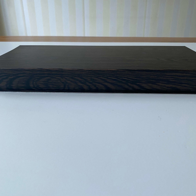 Ön Baskı Ahşap Tahıl ile 30mm Kalınlık Alüminyum H Şerit Tavan