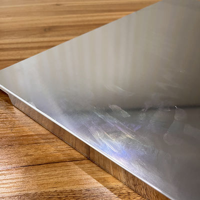 600x600mm Alüminyum Metal Tavan Deliksiz Aodnize Yarım Ayna Alüminyum Kanca On Panel