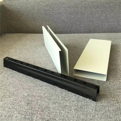 50x100mm Alüminyum Metal U Asma Tavan Akustik Tavan Sistemi