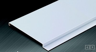 Alışveriş Merkezi için 0.5mm Kalınlık G Şerit Alüminyum Metal Tavan