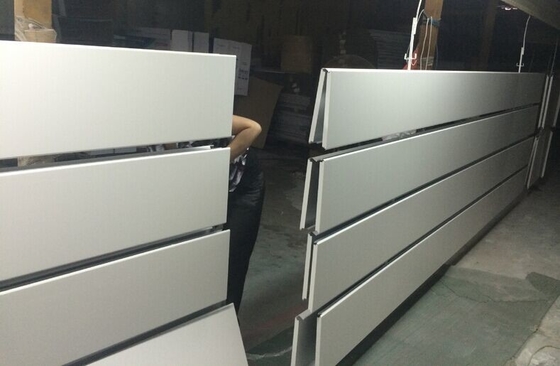 Alışveriş Merkezi için 0.5mm Kalınlık G Şerit Alüminyum Metal Tavan