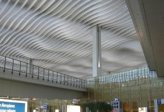 Yanmaz A Ekran Alüminyum Metal Tavan 200x3000mm kolay temizlenebilir