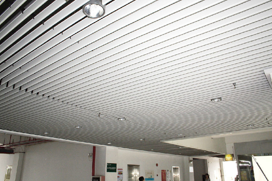 Yanmaz A Ekran Alüminyum Metal Tavan 200x3000mm kolay temizlenebilir