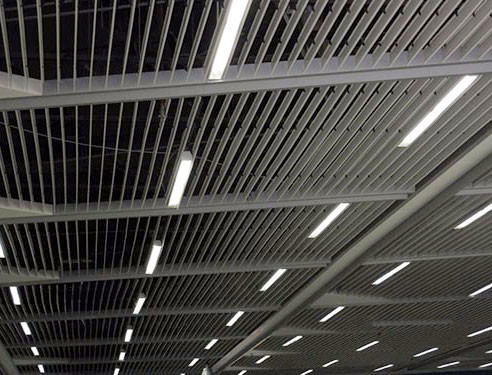 Yanmaz A Ekran Alüminyum Metal Tavan 200x3000mm kolay temizlenebilir
