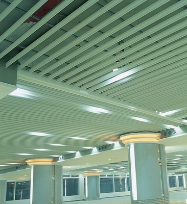 Yanmaz A Ekran Alüminyum Metal Tavan 200x3000mm kolay temizlenebilir
