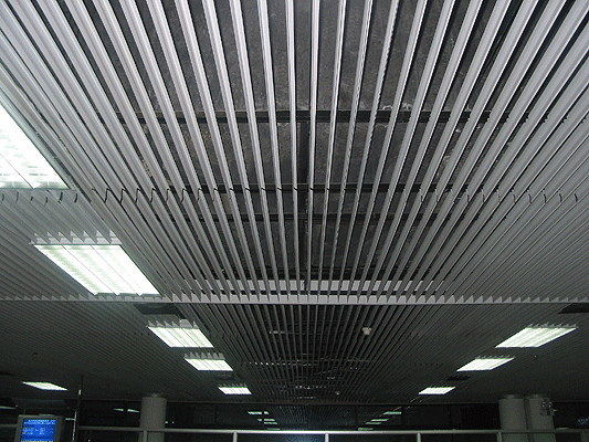 Yanmaz A Ekran Alüminyum Metal Tavan 200x3000mm kolay temizlenebilir
