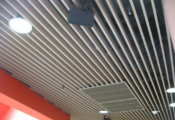 Yanmaz A Ekran Alüminyum Metal Tavan 200x3000mm kolay temizlenebilir