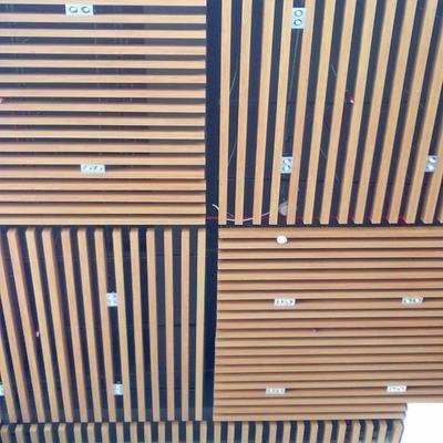 185x3000mm U Şerit Alüminyum Metal Tavan Özelleştirilebilir Renk Hafif