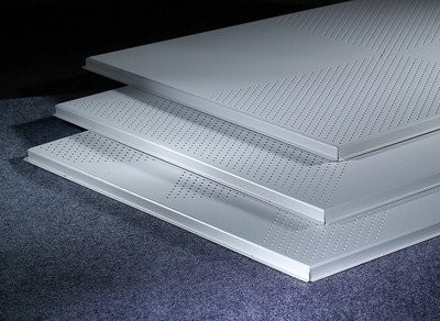 Kongre Merkezi İçin 600x600mm Alüminyum Tavanda 0.5mm Kalınlık