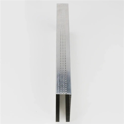 40x80mm Alüminyum Metal Tavan U Şekli Akustik Tavan Bölmesi