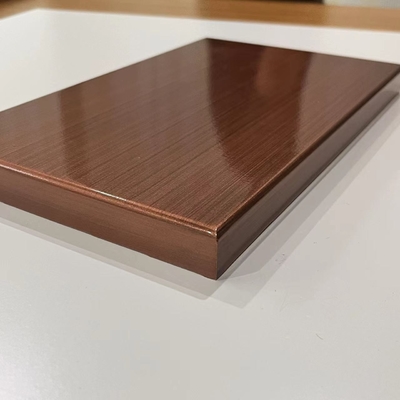 1.5mm Kalınlık Katı Alüminyum Kaplama Paneli 1600x5000mm