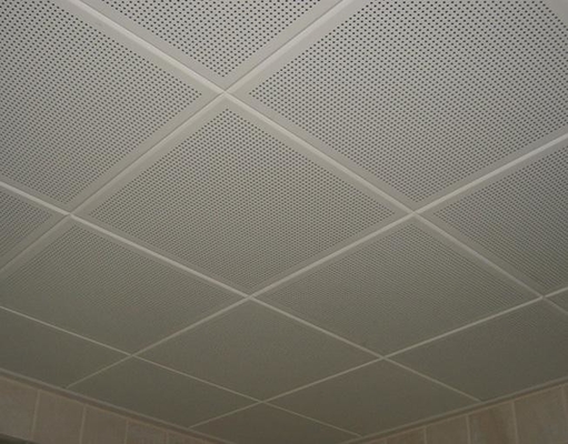 Kongre Merkezi İçin Alüminyum Metal Tavanda 300x1200mm Klips