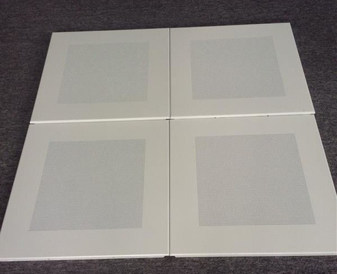 Kongre Merkezi İçin Alüminyum Metal Tavanda 300x1200mm Klips