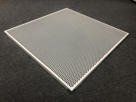 Kongre Merkezi İçin Alüminyum Metal Tavanda 300x1200mm Klips