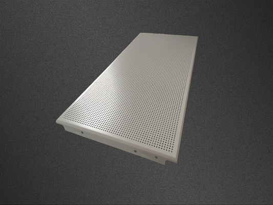 Kongre Merkezi İçin Alüminyum Metal Tavanda 300x1200mm Klips