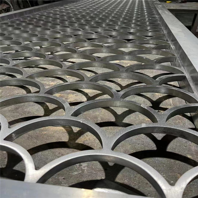 Alüminyum Metal Lazer Kesim Gizlilik Ekran Panelleri 8mm Kalınlık Özelleştirilmiş