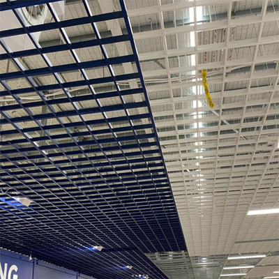T15 Yapılı 600x1200mm Alüminyum T Izgara Açık Hücreli Tavan