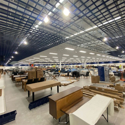 T15 Yapılı 600x1200mm Alüminyum T Izgara Açık Hücreli Tavan