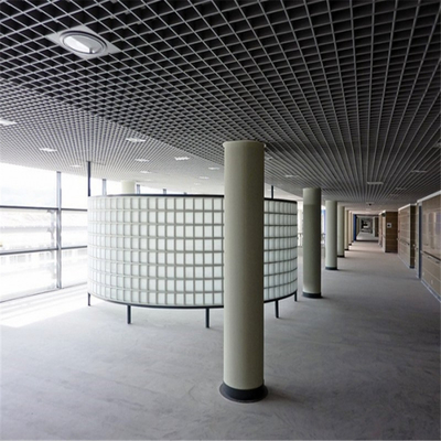 50x50mm Alüminyum Açık Hücreli Tavan Metal Izgara Tavan Toz Boya