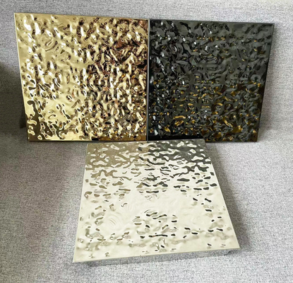30mm Alüminyum Metal Tavan Galvanizli Çelik Su Dalgalanma Kancası Tavan 600 * 1320mm