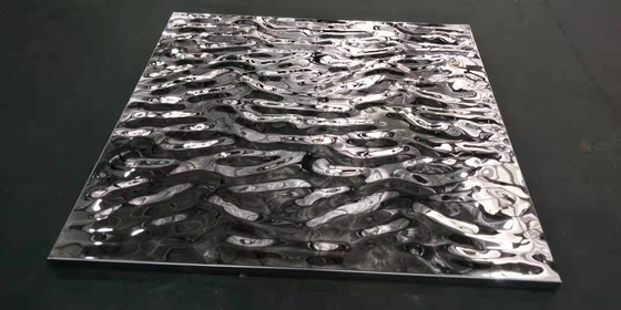 30mm Alüminyum Metal Tavan Galvanizli Çelik Su Dalgalanma Kancası Tavan 600 * 1320mm
