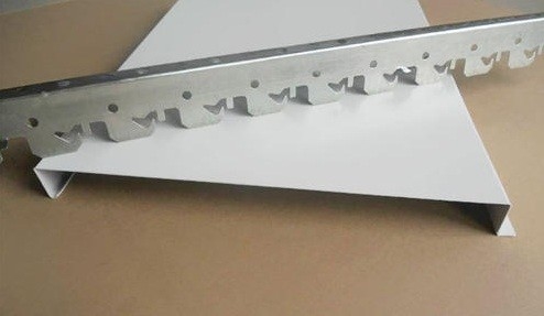 Metro İstasyonu Alev Geciktirici için 30mm Yükseklik Alüminyum H Şerit Tavan
