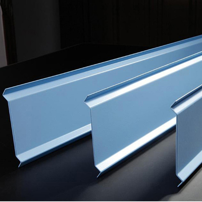 Dış Duvar Dekorasyonu İçin Yangına Dayanıklı Alüminyum B Ekran Tavan 200x3000mm