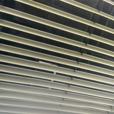 Dış Duvar Dekorasyonu İçin Yangına Dayanıklı Alüminyum B Ekran Tavan 200x3000mm