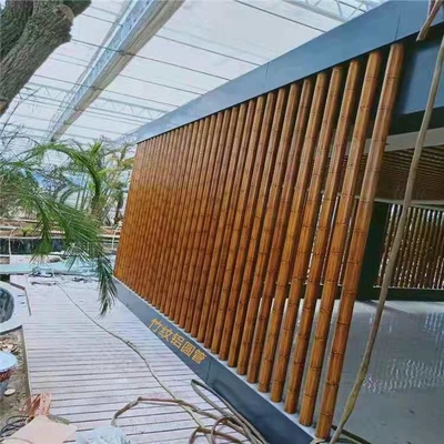 Metro istasyonu için 120x3000mm Alüminyum Borulu Bölme Tavan