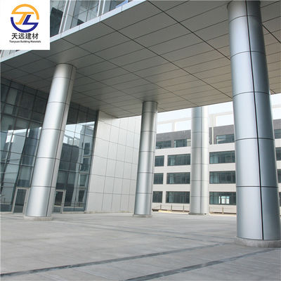 Curved Aluminum Cabinet Sheet ACP 4mm Interior Metal Wall Cladding