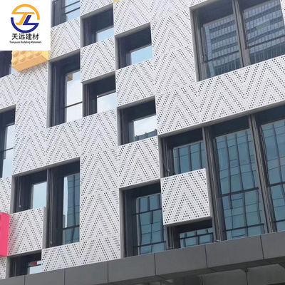 Curved Aluminum Cabinet Sheet ACP 4mm Interior Metal Wall Cladding