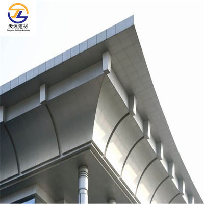Ornament Solid Aluminum Tile Concrete Aluminum Wall Panels 1.5mm - 4mm