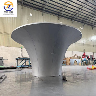 Interior Decor Fireproof Aluminum Screen Panels Customized Alum Strip Ceiling