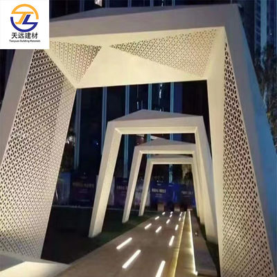 U Shaped Aluminum Honeycomb Panel Wood Grain Acp Aluminium Composite Panel Waterproof
