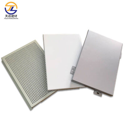 Fireproof Artistic Aluminum Honeycomb Panel Square Aluminum Baffle Ceiling