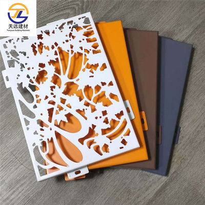Lightweight Anodized Aluminum Fence Panele Building Decorative Wood Acp Sheet 5mm