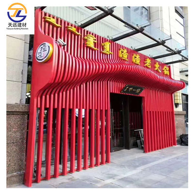 Lightweight Anodized Aluminum Fence Panele Building Decorative Wood Acp Sheet 5mm