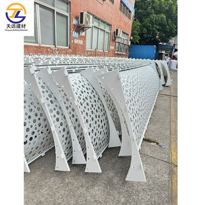 Wooden Gain Aluminum Metal Ceiling AA1100 AA5005 AA3003 Aluminum Wall Panels