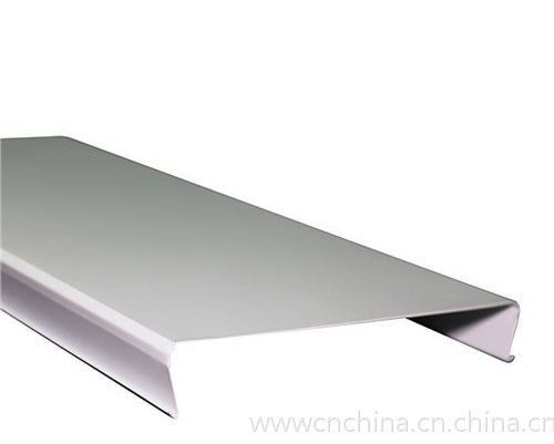 185x3000mm U Şerit Alüminyum Metal Tavan Özelleştirilebilir Renk Hafif