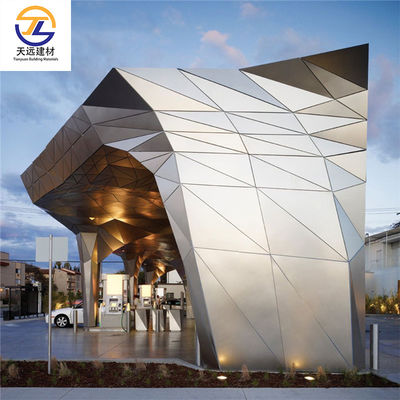High Strength Aluminum Honeycomb Panel Waterproof Stone Wall Panels Interior For Building