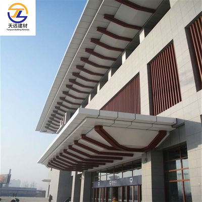 U Shaped Aluminum Honeycomb Panel Wood Grain Acp Aluminium Composite Panel Waterproof